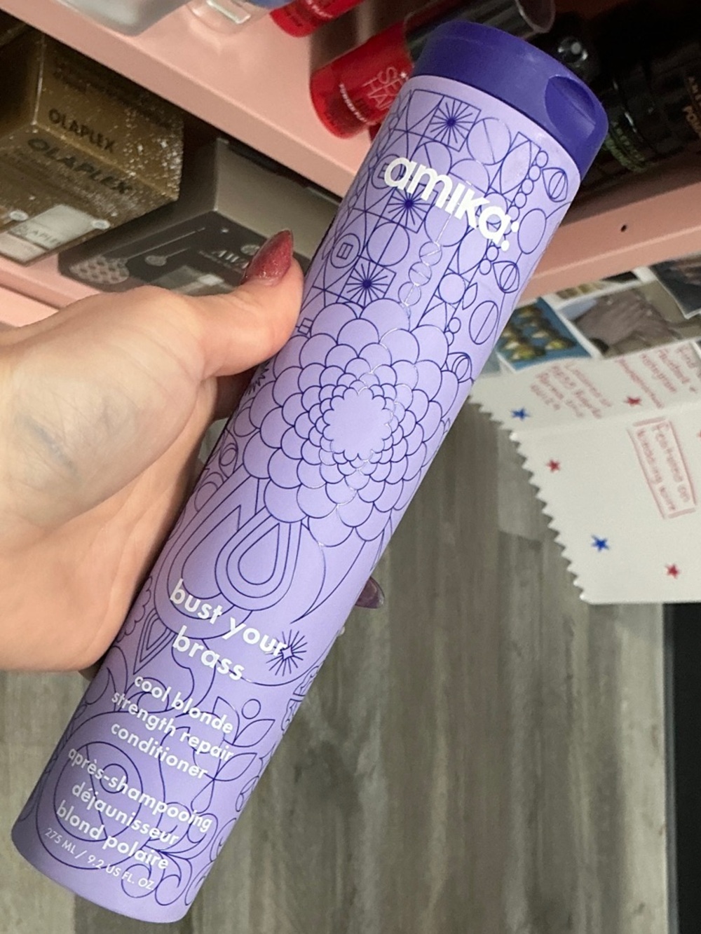 amika Purple Cool-Blonde Strength-Repair Conditioner
